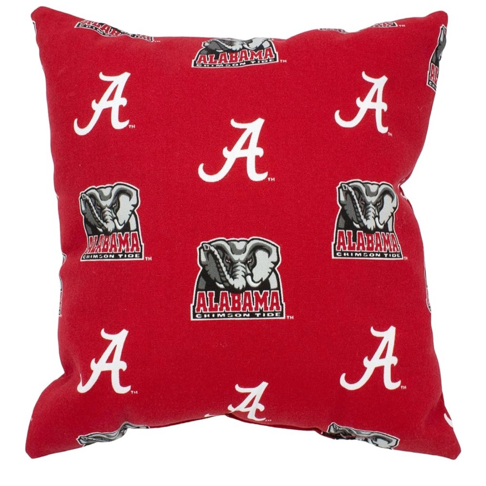 Alabama Crimson Tide Red Pillow Cover
